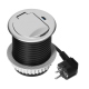 GNIAZDO MEBLOWE ORNO OR-GM-9040/G Ø6cm KABEL 1,9m 1xUSB